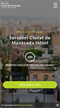 Mobile Screenshot of fr.hotelciutatdemontcada.com